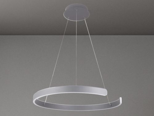 LED design mennyezeti lámpa 70W, Ø600 mm, 3000K–6500K, IP20 - J4326/S