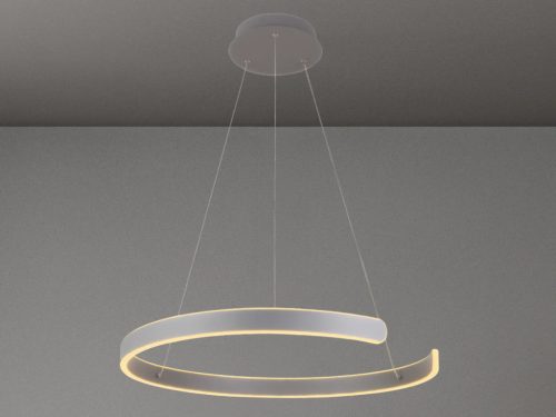 LED design mennyezeti lámpa 70W, Ø600 mm, 3000K–6500K, IP20 - J4326/S