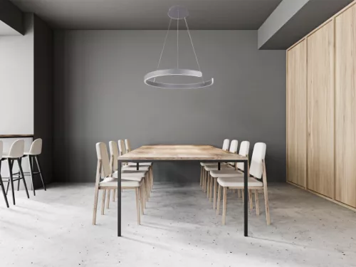 LED design mennyezeti lámpa 70W, Ø600 mm, 3000K–6500K, IP20 - J4326/S