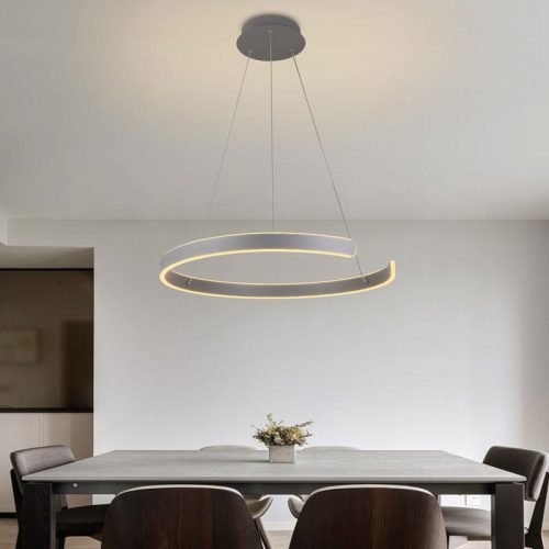 LED design mennyezeti lámpa 70W, Ø600 mm, 3000K–6500K, IP20 - J4326/S