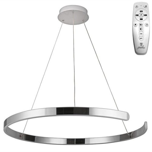 LED design mennyezeti lámpa, 100W, 6500 lm, Ø800 mm, 3000K-6500K, IP20 - J4327/CH