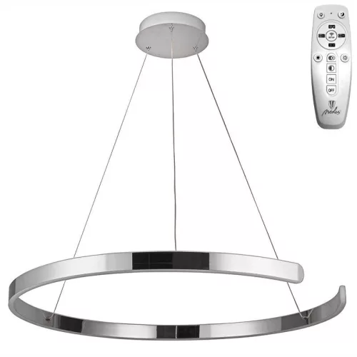 LED design mennyezeti lámpa, 100W, 6500 lm, Ø800 mm, 3000K-6500K, IP20 - J4327/CH