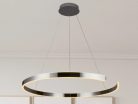 LED design mennyezeti lámpa, 100W, 6500 lm, Ø800 mm, 3000K-6500K, IP20 - J4327/CH
