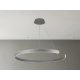 LED design mennyezeti lámpa, 100W, 6500 lm, Ø800 mm, 3000K-6500K, IP20, ezüst - J4327/S