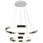 LED design mennyezeti lámpa, 120W, 7800 lm, 400+600 mm, 3000K-6500K, IP20 - J4328/CH