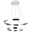 LED design mennyezeti lámpa, 120W, 7800 lm, 400+600 mm, 3000K-6500K, IP20 - J4328/CH