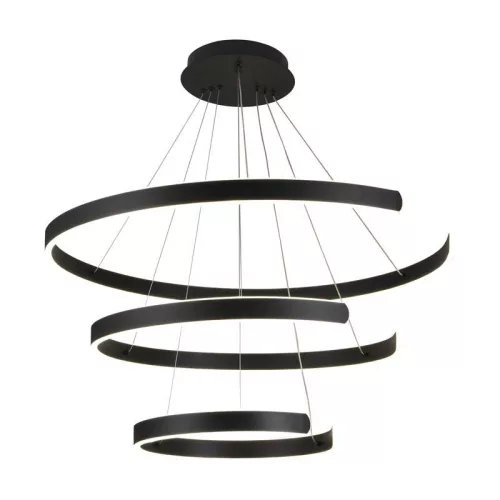 LED design mennyezeti lámpa 220W, 400+600+800 mm, 3000K-6500K, IP20 - J4329/B