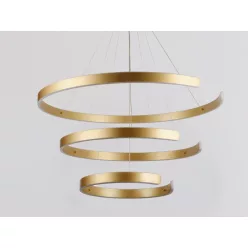   LED design mennyezeti lámpa 220W, 400+600+800 mm, 3000K-6500K, IP20 - J4329/G