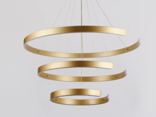 LED design mennyezeti lámpa 220W, 400+600+800 mm, 3000K-6500K, IP20 - J4329/G