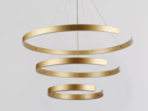 LED design mennyezeti lámpa 220W, 400+600+800 mm, 3000K-6500K, IP20 - J4329/G