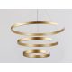 LED design mennyezeti lámpa 220W, 400+600+800 mm, 3000K-6500K, IP20 - J4329/G
