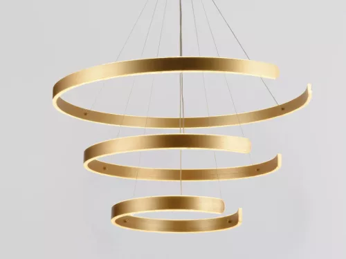 LED design mennyezeti lámpa 220W, 400+600+800 mm, 3000K-6500K, IP20 - J4329/G