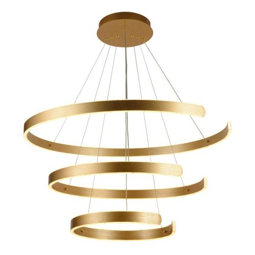 LED design mennyezeti lámpa 220W, 400+600+800 mm, 3000K-6500K, IP20 - J4329/G