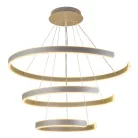 LED design mennyezeti lámpa 220W, 400+600+800 mm, 3000K-6500K, IP20 - J4329/S