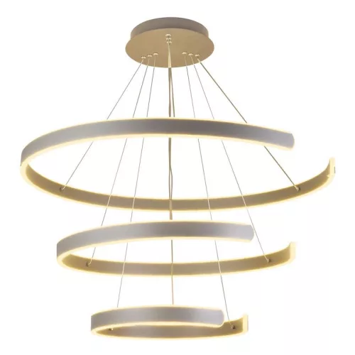 LED design mennyezeti lámpa 220W, 400+600+800 mm, 3000K-6500K, IP20 - J4329/S