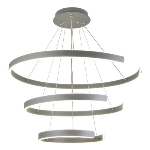 LED design mennyezeti lámpa 220W, 400+600+800 mm, 3000K-6500K, IP20 - J4329/S