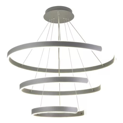 LED design mennyezeti lámpa 220W, 400+600+800 mm, 3000K-6500K, IP20 - J4329/S