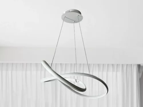 LED design mennyezeti lámpa 70W, 4300 lm, 3000-6500K, IP20, fém-akril - J4331/W