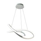 LED design mennyezeti lámpa 70W, 4300 lm, 3000-6500K, IP20, fém-akril - J4331/W