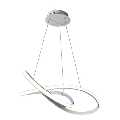 LED design mennyezeti lámpa 70W, 4300 lm, 3000-6500K, IP20, fém-akril - J4331/W
