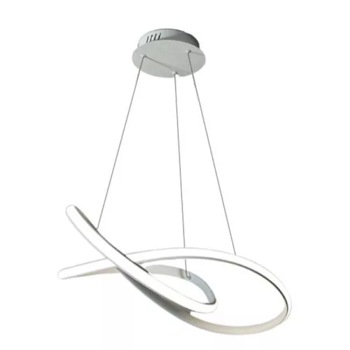 LED design mennyezeti lámpa 70W, 4300 lm, 3000-6500K, IP20, fém-akril - J4331/W