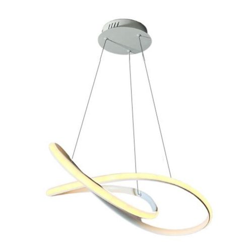 LED design mennyezeti lámpa 70W, 4300 lm, 3000-6500K, IP20, fém-akril - J4331/W