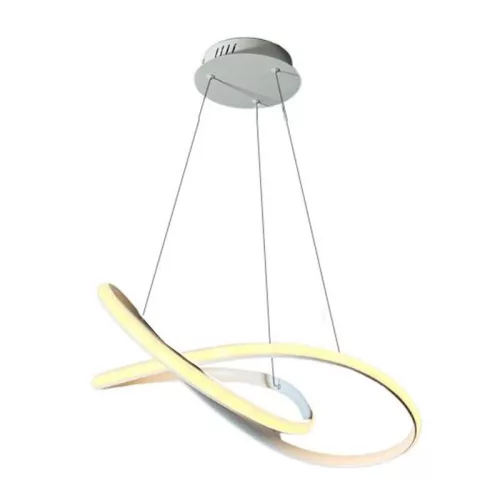 LED design mennyezeti lámpa 70W, 4300 lm, 3000-6500K, IP20, fém-akril - J4331/W