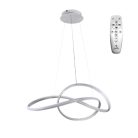 LED design mennyezeti lámpa 70W, 4300 lm, 3000-6500K, IP20, fém-akril - J4331/W