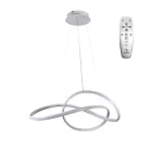 LED design mennyezeti lámpa 70W, 4300 lm, 3000-6500K, IP20, fém-akril - J4331/W