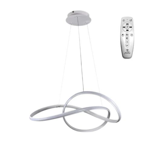 LED design mennyezeti lámpa 70W, 4300 lm, 3000-6500K, IP20, fém-akril - J4331/W