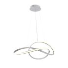 LED design mennyezeti lámpa 70W, 4300 lm, 3000-6500K, IP20, fém-akril - J4331/W