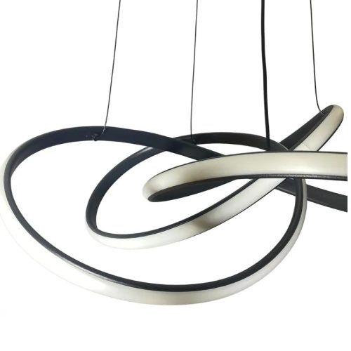LED design mennyezeti lámpa, 65W, 480x260 mm, IP20, 3000K-6500K, RF távirányító - J4332/B