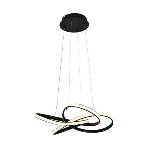 LED design mennyezeti lámpa, 65W, 480x260 mm, IP20, 3000K-6500K, RF távirányító - J4332/B