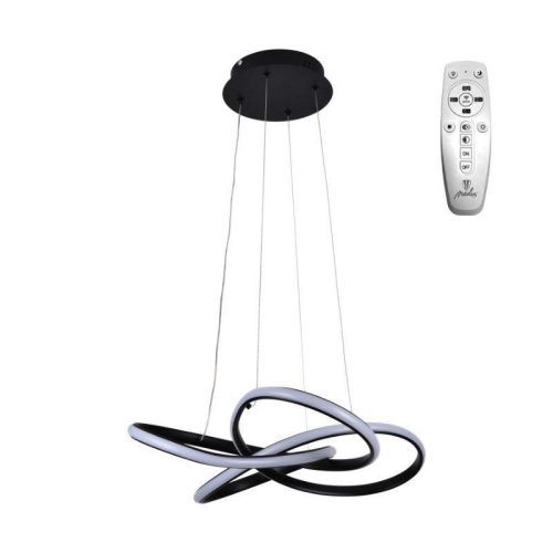 LED design mennyezeti lámpa, 65W, 480x260 mm, IP20, 3000K-6500K, RF távirányító - J4332/B