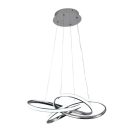 LED design mennyezeti lámpa, 65W, 480x260 mm, IP20, 3000K-6500K, RF távirányító - J4332/CH