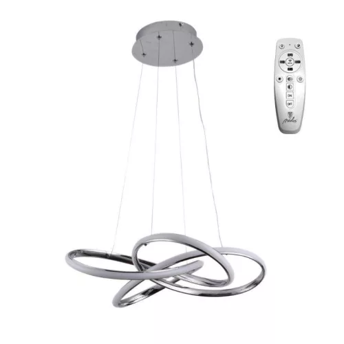 LED design mennyezeti lámpa, 65W, 480x260 mm, IP20, 3000K-6500K, RF távirányító - J4332/CH