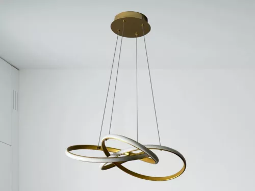 LED design mennyezeti lámpa, 65W, 480x260 mm, IP20, 3000K-6500K, RF távirányító - J4332/G