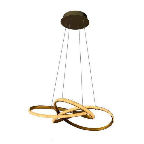 LED design mennyezeti lámpa, 65W, 480x260 mm, IP20, 3000K-6500K, RF távirányító - J4332/G