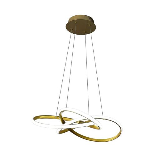 LED design mennyezeti lámpa, 65W, 480x260 mm, IP20, 3000K-6500K, RF távirányító - J4332/G