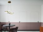 LED design mennyezeti lámpa, 65W, 480x260 mm, IP20, 3000K-6500K, RF távirányító - J4332/G