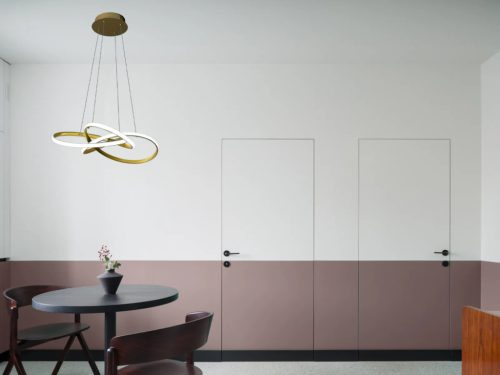 LED design mennyezeti lámpa, 65W, 480x260 mm, IP20, 3000K-6500K, RF távirányító - J4332/G