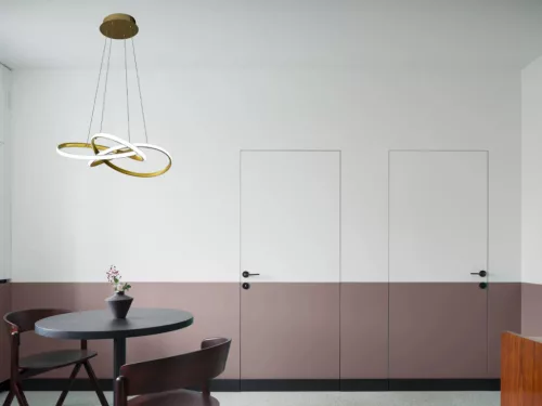 LED design mennyezeti lámpa, 65W, 480x260 mm, IP20, 3000K-6500K, RF távirányító - J4332/G