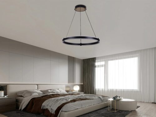 LED design mennyezeti lámpa 85W, 600mm, 5100 lm, 3000K-6500K, dimmelhető, IP20 - J4338/B