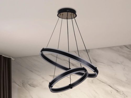 LED mennyezeti lámpa 140W, 8400 lm, 3000K-6500K állítható, dimmelhető, IP20, fém-akril J4339/B