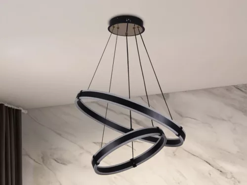 LED mennyezeti lámpa 140W, 8400 lm, 3000K-6500K állítható, dimmelhető, IP20, fém-akril J4339/B