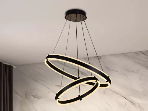 LED mennyezeti lámpa 140W, 8400 lm, 3000K-6500K állítható, dimmelhető, IP20, fém-akril J4339/B