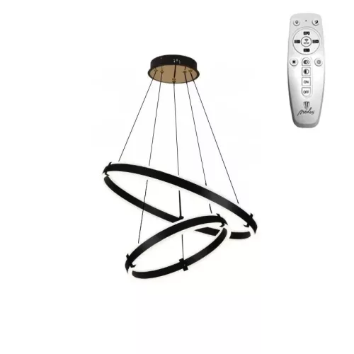 LED mennyezeti lámpa 140W, 8400 lm, 3000K-6500K állítható, dimmelhető, IP20, fém-akril J4339/B