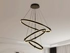 LED mennyezeti lámpa 250W, 15000 lm, 3000K-6500K állítható, dimmelhető, IP20, fém-akril J4340/B