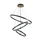 LED mennyezeti lámpa 250W, 15000 lm, 3000K-6500K állítható, dimmelhető, IP20, fém-akril J4340/B