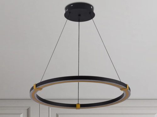 LED mennyezeti lámpa 75W, 4500 lm, 3000K-6500K állítható, dimmelhető, IP20, fém-akril J4341/B